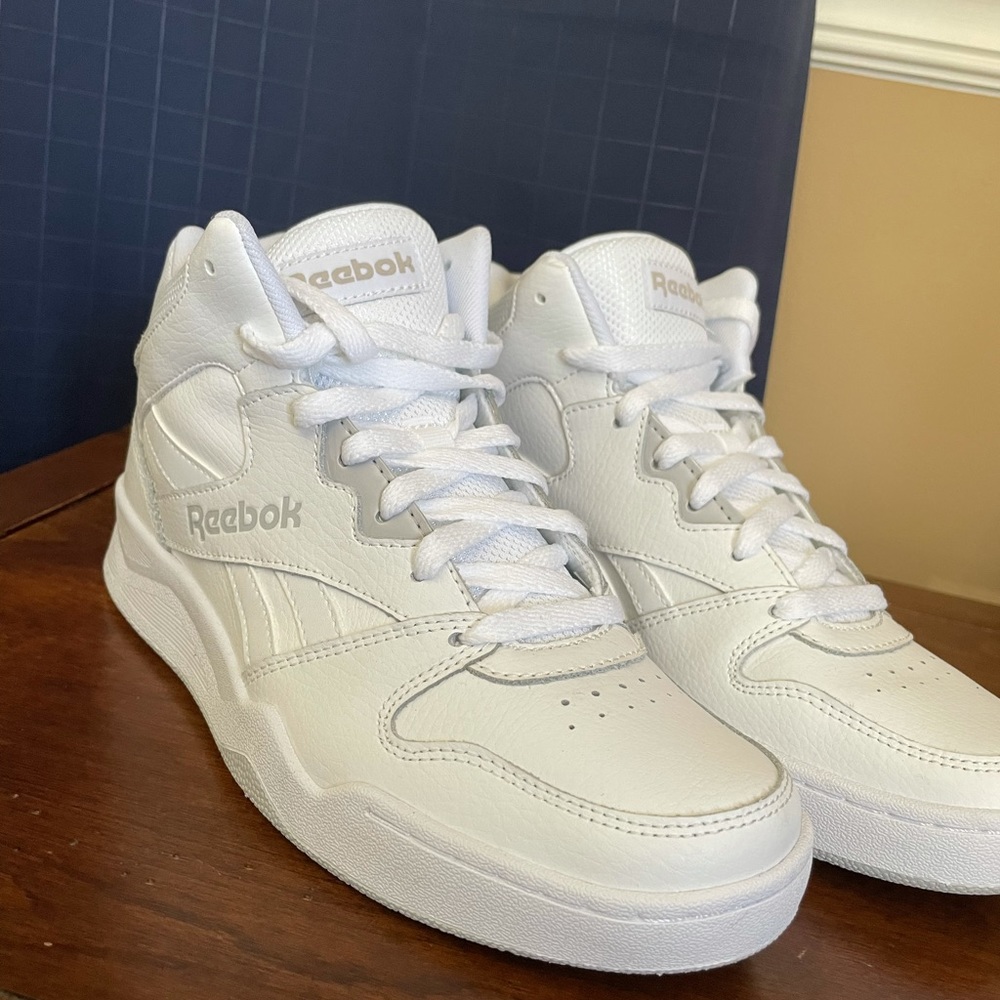 Reebok white high tops